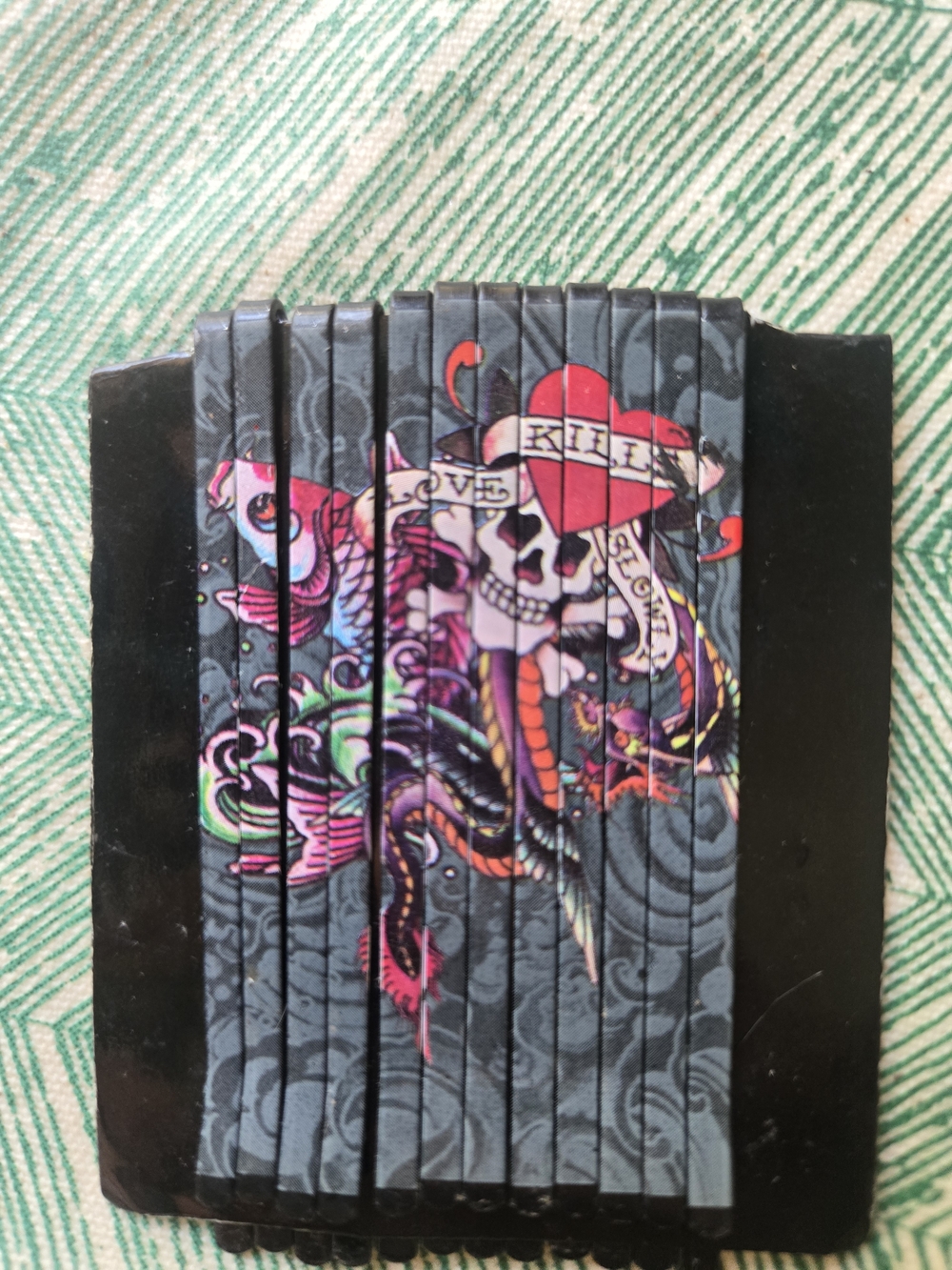 Ed Hardy Skull & Heart Bobbypins
